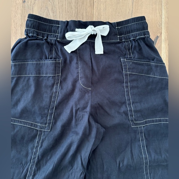 Anthropologie’s Maeve La Ponche Linen Pull On Wide Leg Pants - Picture 7 of 7